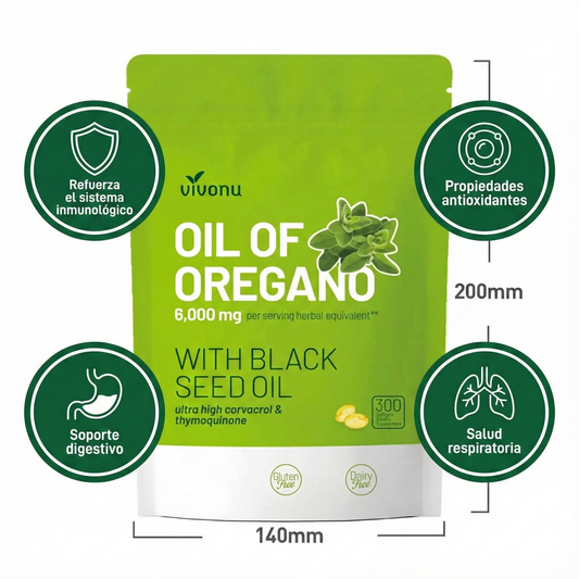 💧Aceite de Orégano Digestión Natural