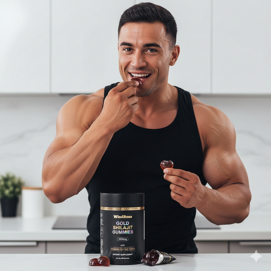 🔥Gold Shilajit Gummies|Energía, fuerza y enfoque