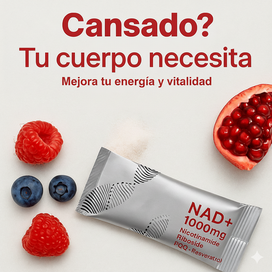 🧬 NAD+ 1000 mg | Rejuvenece y Activa tu Energía Celular