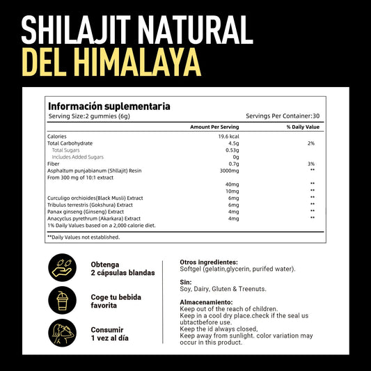 💪Gomitas de Shilajit Premium
