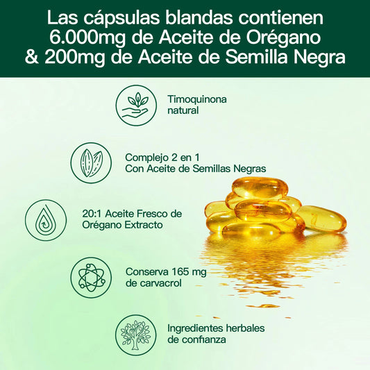 💧Aceite de Orégano Digestión Natural