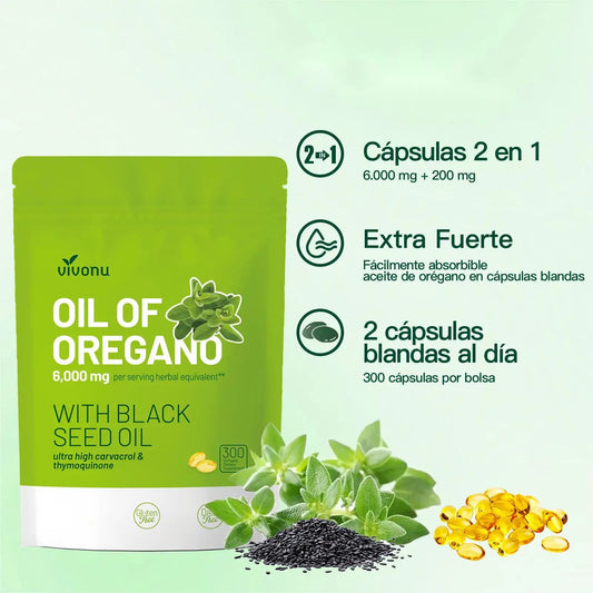💧Aceite de Orégano Digestión Natural